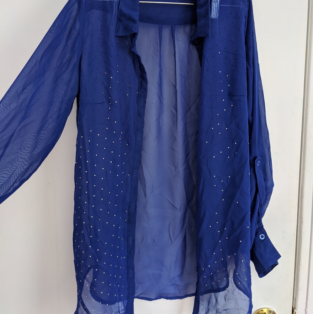 Blue blouse - Picture 2 of 3